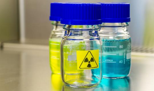 radiopharmaceutical in vial