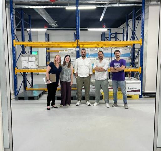 Group photo on World Courier team in Ankara