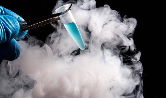 Cryogenic transportation vial