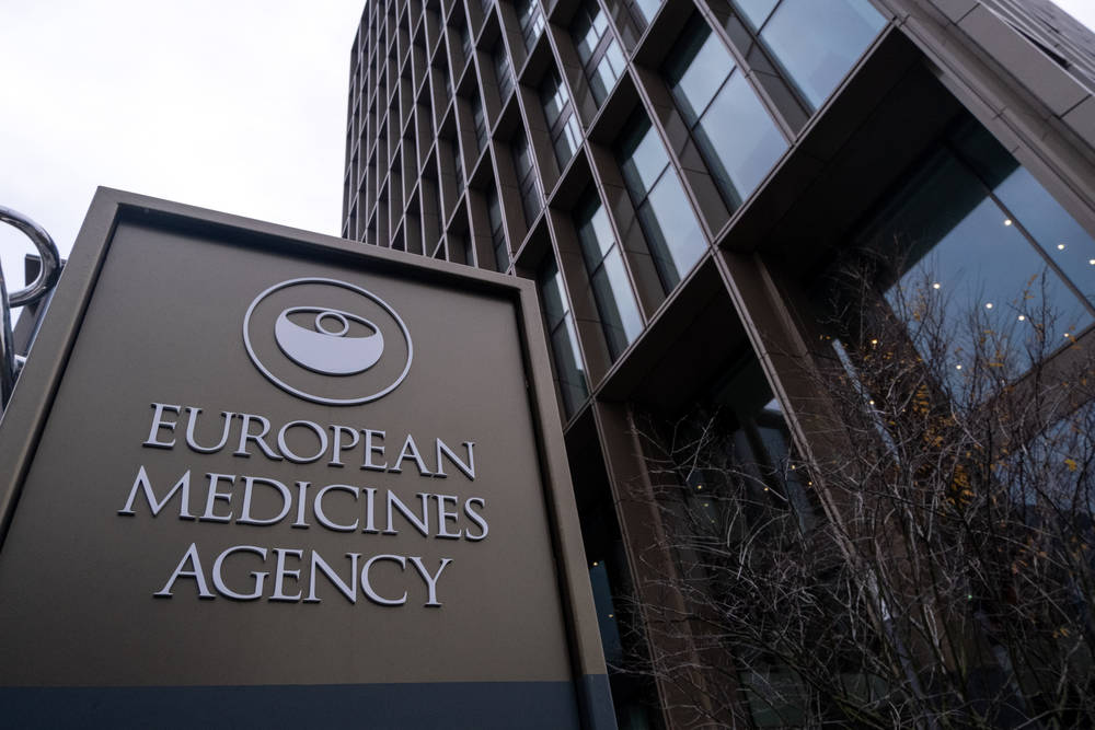 Image of European Medicines Agency head office sign