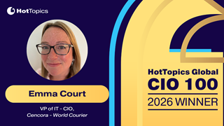 In 2026, Emma Court has been recognized in the HotTopics Global CIO 100 awards