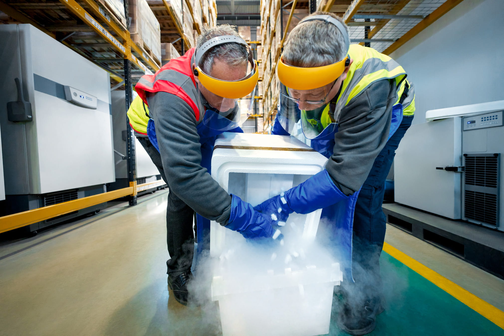 Our dry ice shipping expertise - World Courier
