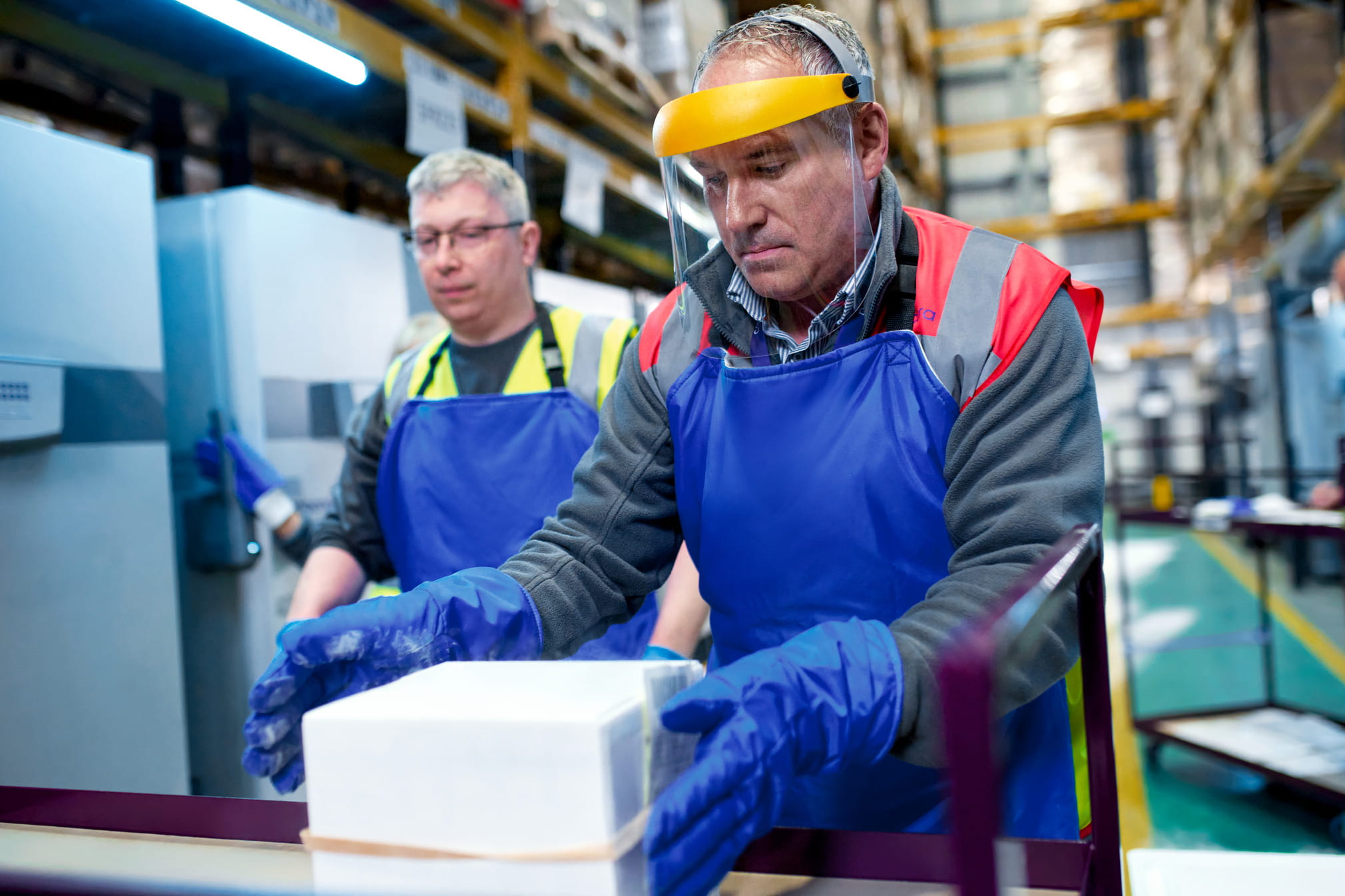 Customized dry ice temperature shipping for healthcare logistics