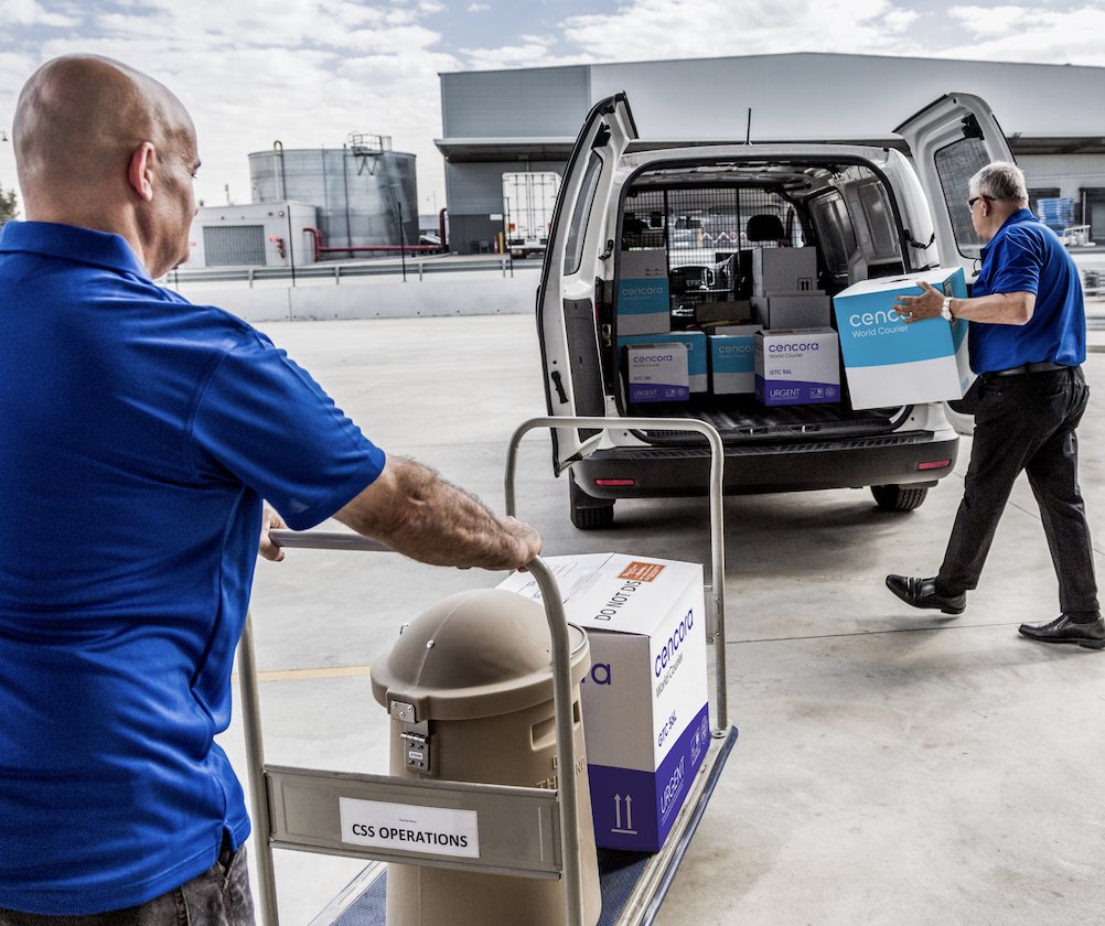 World Courier dedicated service teams