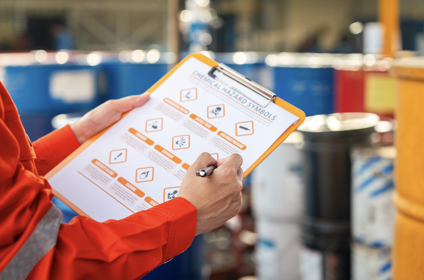 Safety card for the shipment