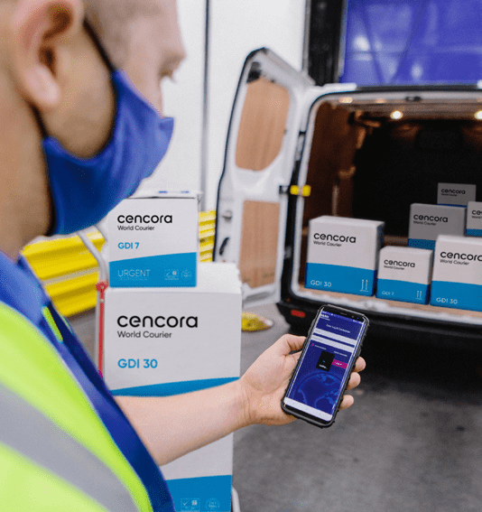 Genaue Koordinaten werden in Echtzeit an unsere Server gesendet, sodass wir auftretende Probleme sofort beheben können.